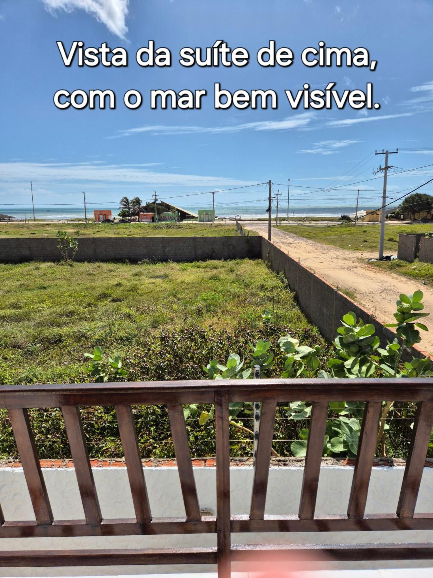 Casa Na Praia Com Vista Para O Mar Луїс-Коррея Екстер'єр фото